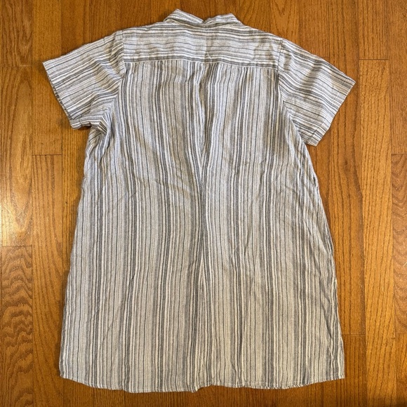 Old Ranch Striped Blue and White Womens Shirt Size XL - Picture 2 of 5